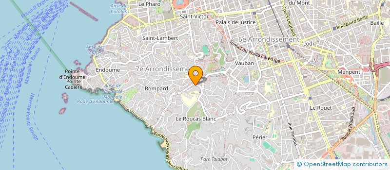 localisation de l'entreprise BATI CONSEIL à MARSEILLE
