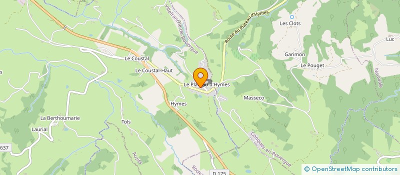 localisation de l'entreprise BATI CONSEIL S.A.  AUZITS