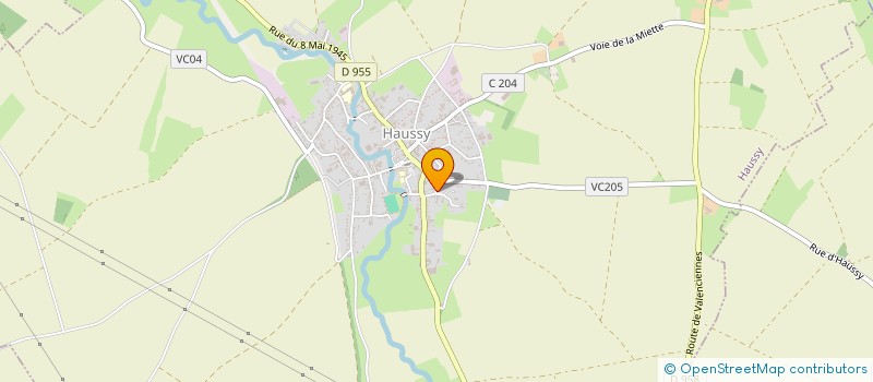 localisation de l'entreprise BATI CONSEILS  HAUSSY