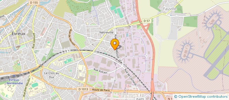 localisation de l'entreprise BATI CONSEILS SERVICES (BACOSER) à EVREUX