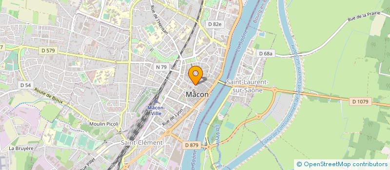 localisation de l'entreprise BATI CONSEPT à MACON