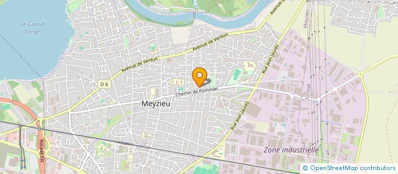 localisation de l'entreprise BATI CONSTRUCTION à MEYZIEU