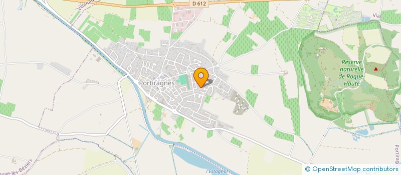 localisation de l'entreprise BATI CONSTRUCTION SUD  PORTIRAGNES