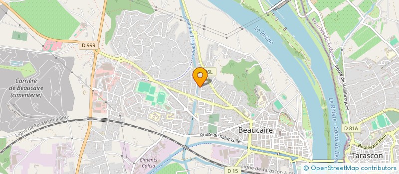 localisation de l'entreprise BATI CONSULT à BEAUCAIRE
