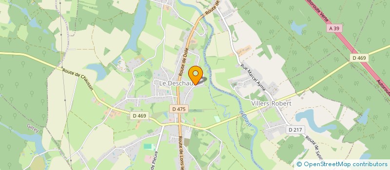 localisation de l'entreprise BATI-CONTACTS  LE DESCHAUX