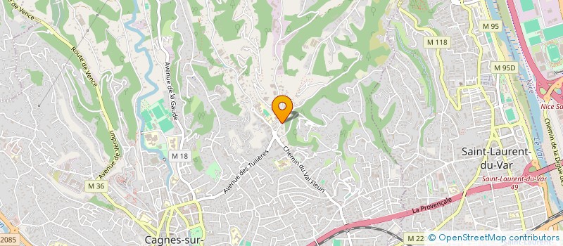 localisation de l'entreprise BATI COTERIE à CAGNES-SUR-MER