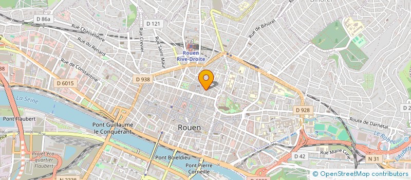 localisation de l'entreprise BATI CPARTENAIRES à ROUEN