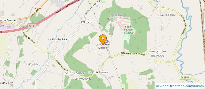 localisation de l'entreprise BATI & CREATIONS  SAINT-HYMER