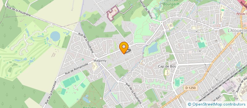 localisation de l'entreprise BATI-CUB à PESSAC