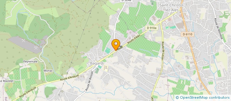 localisation de l'entreprise BATI CUISINE à BAGARD