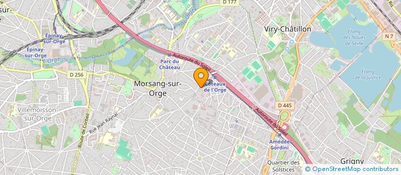 localisation de l'entreprise BATI DALLE  MORSANG-SUR-ORGE