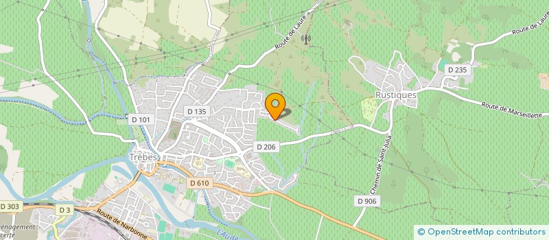 localisation de l'entreprise BATI DEAL à TREBES