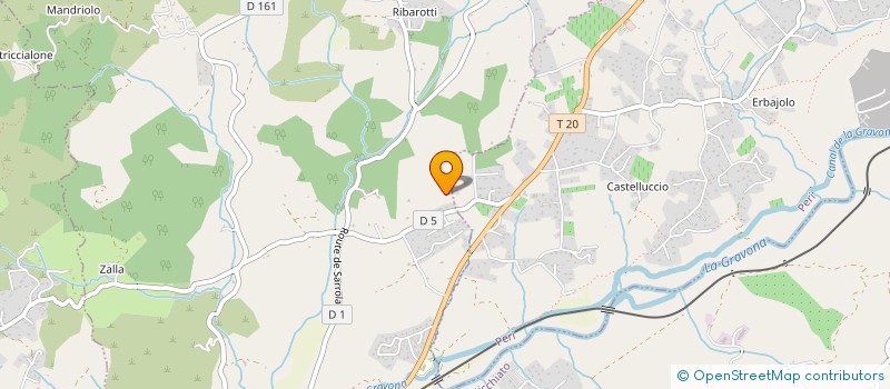 localisation de l'entreprise BATI DECO  SARROLA-CARCOPINO