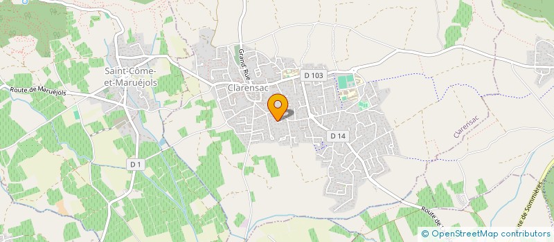 localisation de l'entreprise BATI & DECO  NIMES