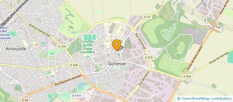 localisation de l'entreprise BATI  DECO  CONCEPT à GONESSE