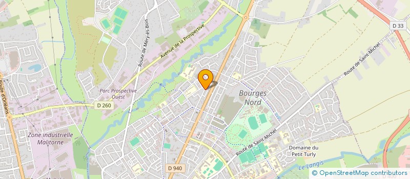 localisation de l'entreprise BATI DESIGN  BOURGES