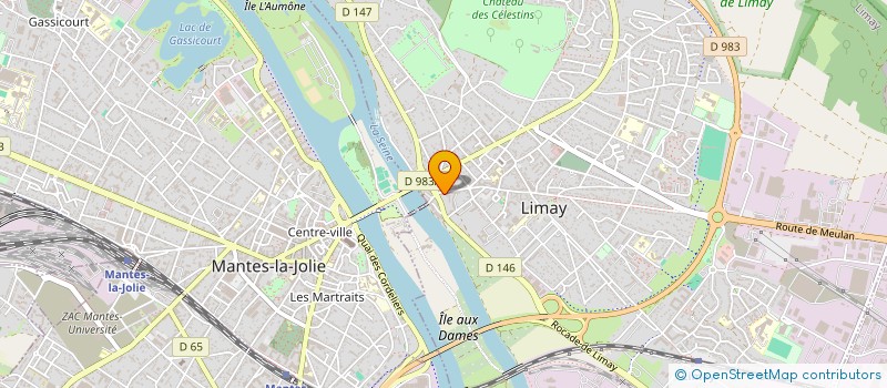 localisation de l'entreprise BATI DESIGN FRANCE à LES MUREAUX