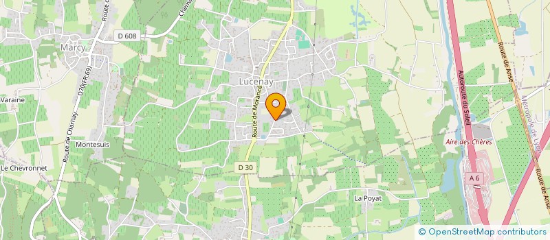 localisation de l'entreprise BATI DEVILLE à LUCENAY