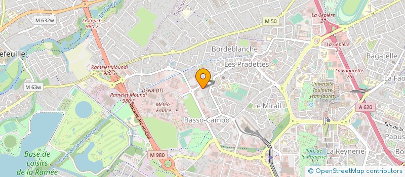 localisation de l'entreprise BATI DIAG DIAGNOSTICS IMMOBILIERS à TOULOUSE