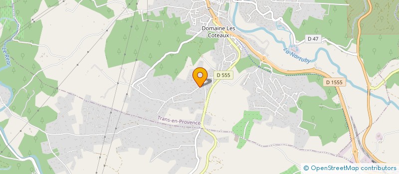 localisation de l'entreprise BATI DIAG ENERGIE à TRANS-EN-PROVENCE