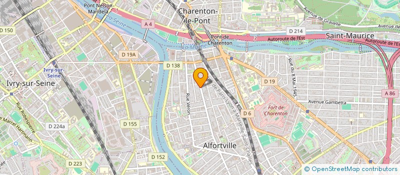 localisation de l'entreprise BATI DICO à ALFORTVILLE