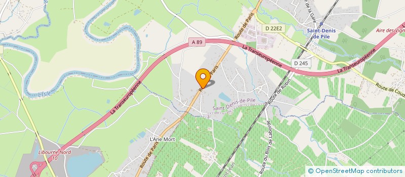 localisation de l'entreprise BATI DOCKS SAINT DENIS  SAINT-DENIS-DE-PILE