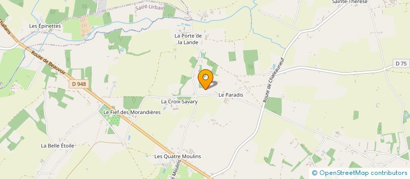 localisation de l'entreprise BATI DU MARAIS à SALLERTAINE