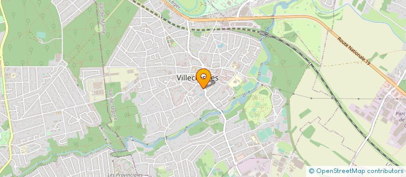 localisation de l'entreprise BATI ECO CONFORT  BRIE-COMTE-ROBERT