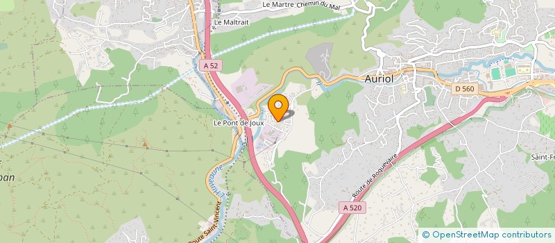 localisation de l'entreprise BATI-ECO PACA  SIGNES