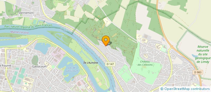 localisation de l'entreprise BATI ECO PLUS  LIMAY