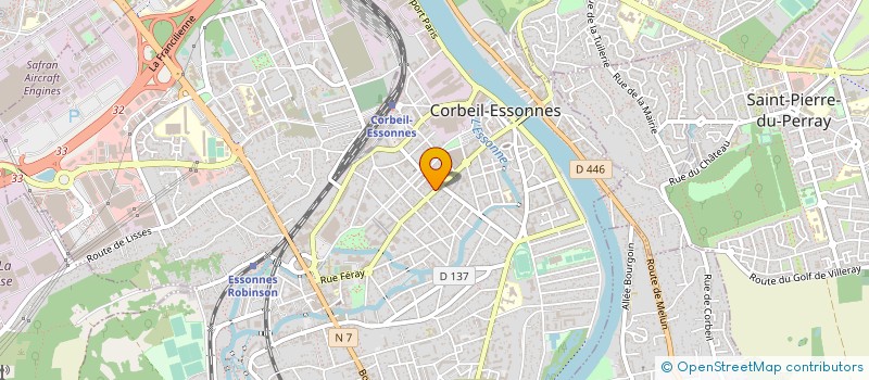 localisation de l'entreprise BATI ECO RENOV à CORBEIL-ESSONNES