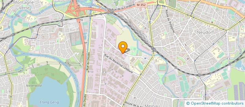 localisation de l'entreprise BATI EDK à STRASBOURG