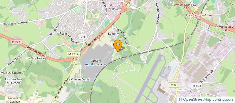 localisation de l'entreprise BATI ELEC à BOUGUENAIS