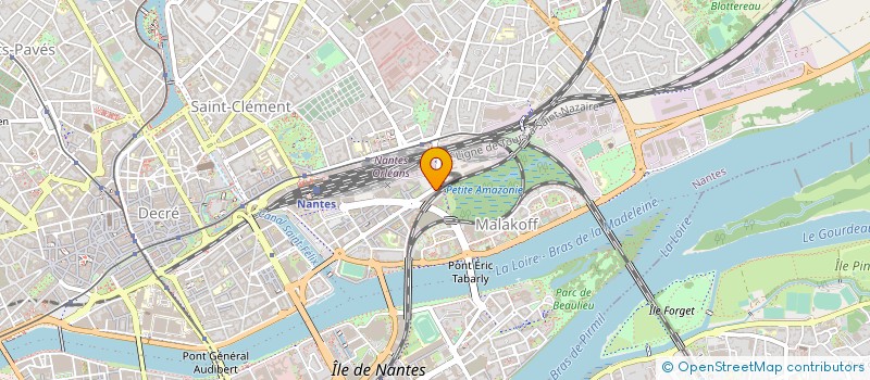 localisation de l'entreprise BATI ENERGY SOLAIRE  NANTES