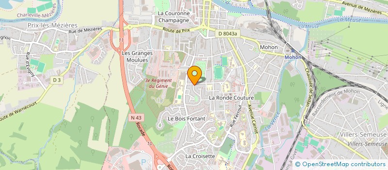 localisation de l'entreprise BATI EST  CRETEIL