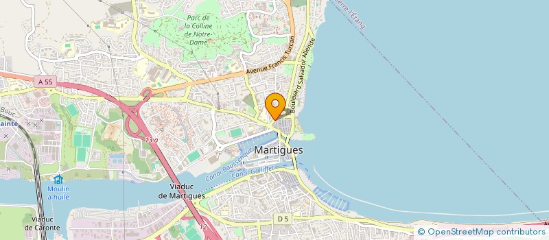 localisation de l'entreprise BATI ETANG à MARTIGUES