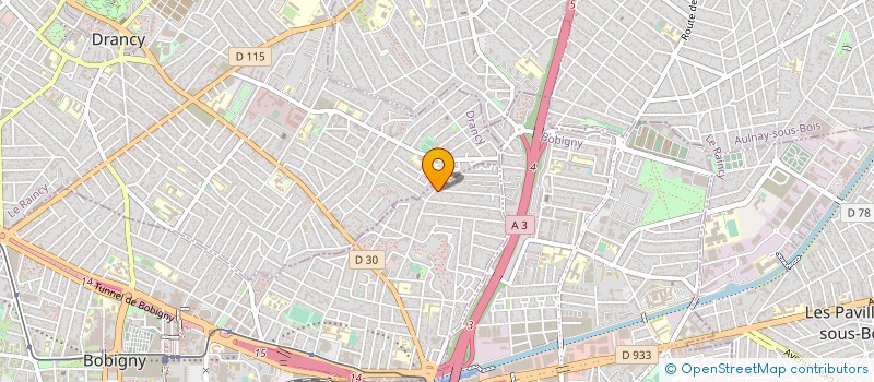 localisation de l'entreprise BATI ETOILE  BOBIGNY