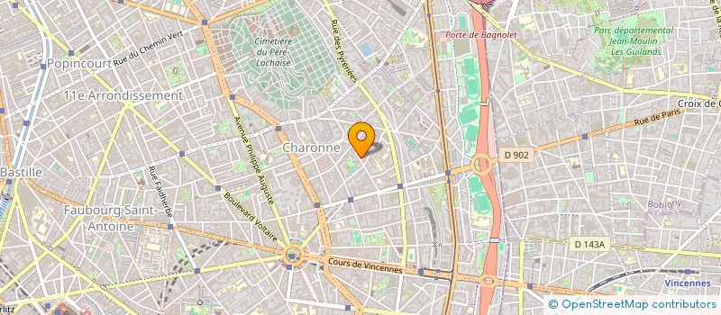 localisation de l'entreprise BATI EUROPE  PARIS