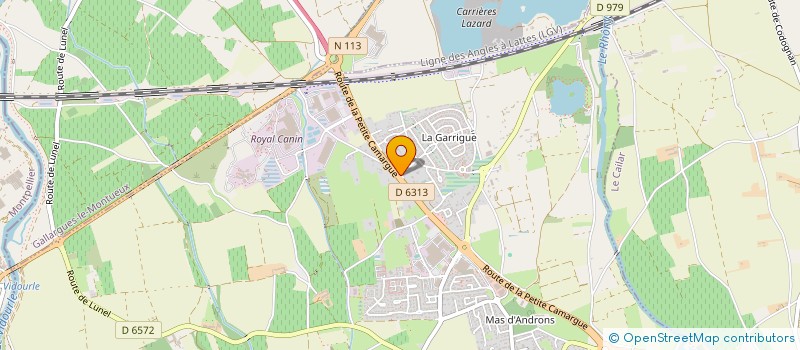localisation de l'entreprise BATI EVENTS à AIMARGUES