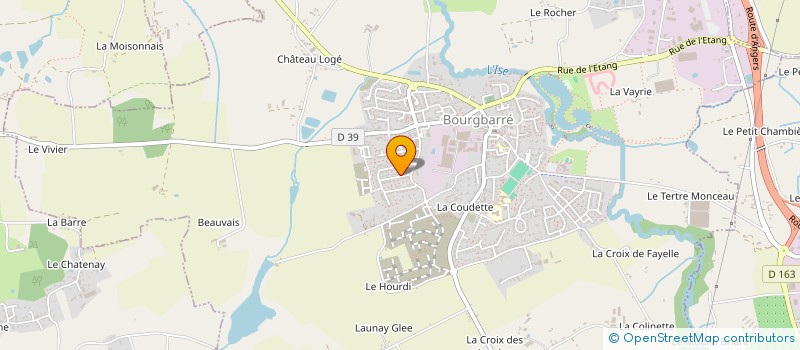 localisation de l'entreprise BATI EXCEL à BOURGBARRE