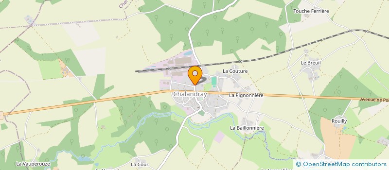 localisation de l'entreprise BATI-EXPERT à BERUGES