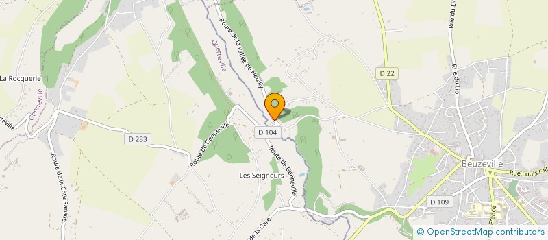 localisation de l'entreprise BATI EXPERT CONSEIL à BEUZEVILLE