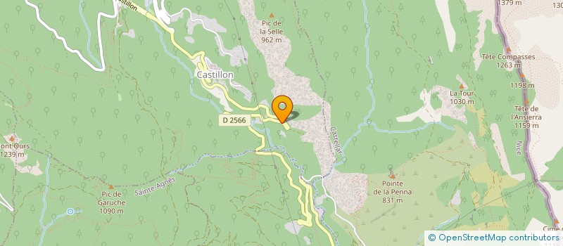 localisation de l'entreprise BATI EXPERT COURTAGE  CASTILLON