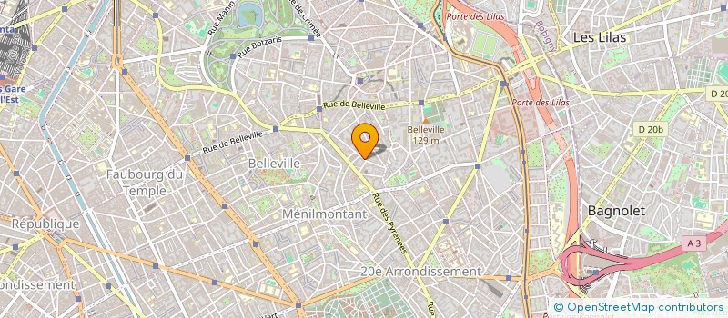 localisation de l'entreprise BATI EXPRESS  PARIS