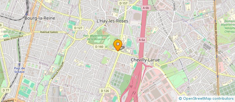 localisation de l'entreprise BATI-FALLONE  CHEVILLY-LARUE