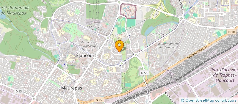 localisation de l'entreprise BATI FERNANDES  ELANCOURT