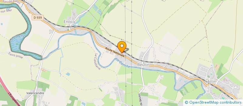 localisation de l'entreprise BATI FEUTRY  BEUTIN