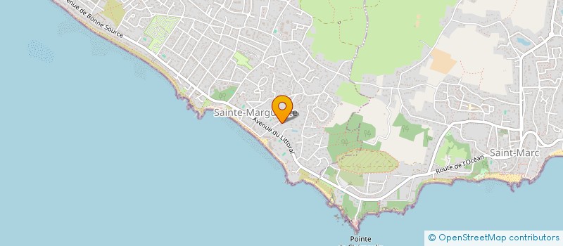 localisation de l'entreprise BATI FHV à PORNICHET