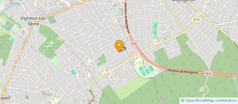 localisation de l'entreprise BATI - FINITION à VIGNEUX-SUR-SEINE