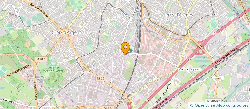 localisation de l'entreprise BATI FLASH ENERGIES à MONTPELLIER